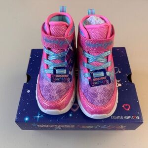Sketchers Lovin Hearts Light Up Shoes